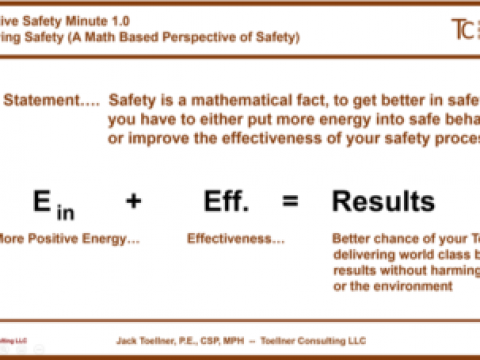 ESM 1.0: Improving Safety (A Math Based Perspective)