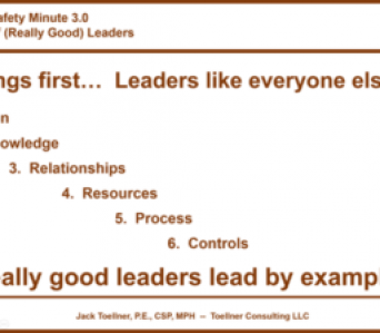 ESM 3.0: Attributes of (Really Good) Leaders