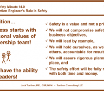 ESM 14.0: The Construction Engineer’s Role in Safety