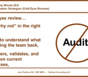 ESM 20.0: Effective Evaluation Strategies (Cold Eyes Review)