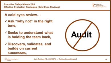 ESM 20.0: Effective Evaluation Strategies (Cold Eyes Review)